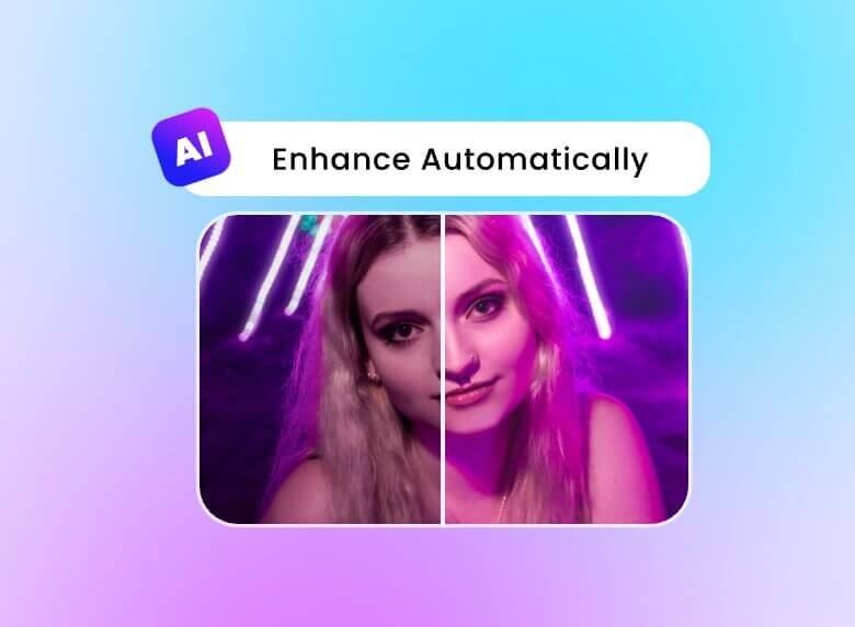 AIを使って女性の動画を自動的に高画質にする