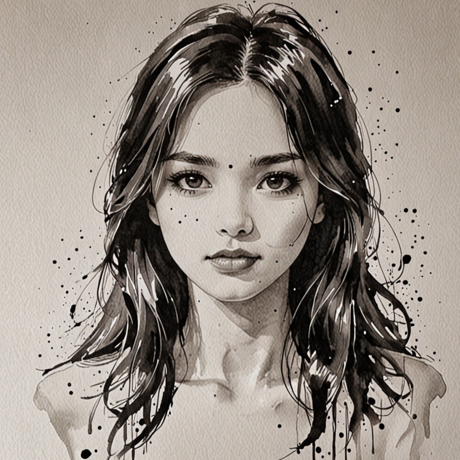 水墨画